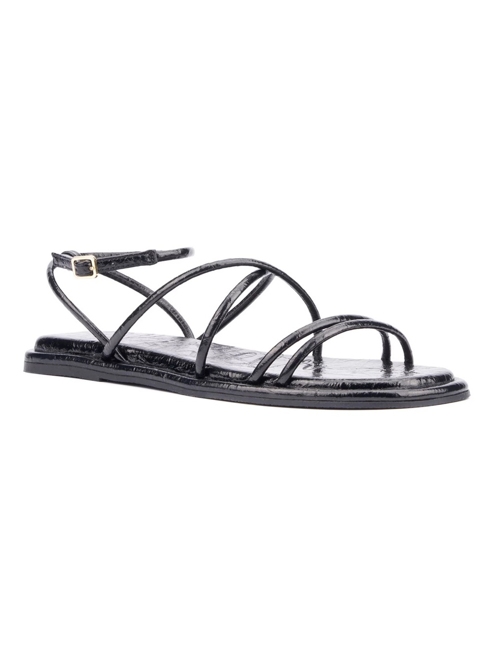 Olivia Miller NWOT Black Strappy Sandals